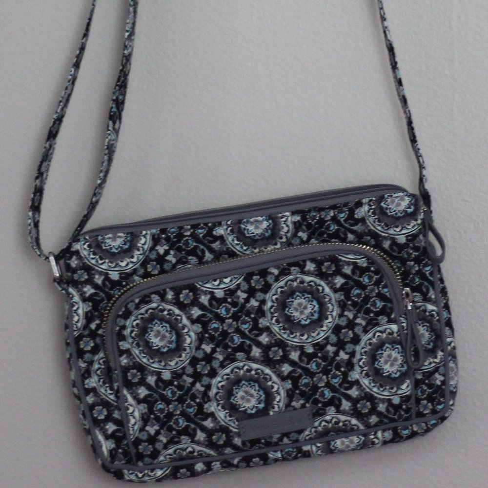 Triple Compartment Crossbody Bag (Never been used)